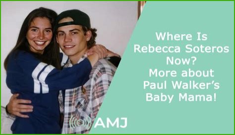 Rebecca Soteros: All We Know About Paul Walker's Baby Mama